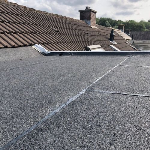 Nieuw plat dak gelegd in Druten Nieuw plat dak gelegd in Druten